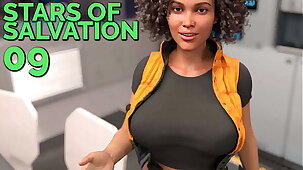 STARS OF SALVATION #09 - Voluptuous crewmates with nice butts