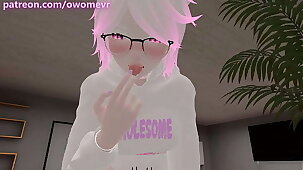 Horny Yandere ties you up and fucks you because she loves you - VRchat erp roleplay - Preview