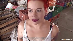 MAMACITAZ  - Hot Pickup & Fuck With Colombian Redhead Amateur MILF Sofia Zarate