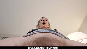 MYLF Boss Masturbates In Front Of Employee