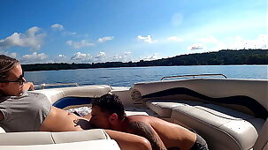 Last few weeks of summer so we had to get in some hot sex on the lake