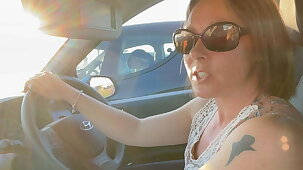 Messing Around with My Mrs in the Car