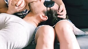 Stepmom Is Bored So She Squirts On Her StepSon Face